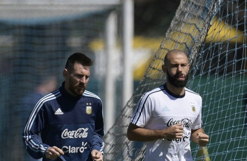 Messi y Mascherano no aceptaron la jornada libre y se quedaron en Ezeiza