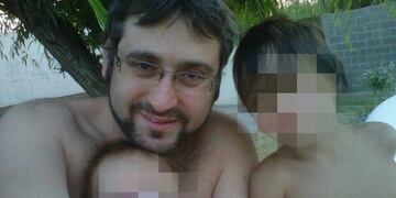 Germán Brunassi asistió al legislador en una estación de servicio de San Lorenzo\u002E (Facebook)