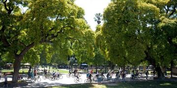 La municipalidad de la Ciudad de Mendoza volvió a organizar los bicitours\u002E