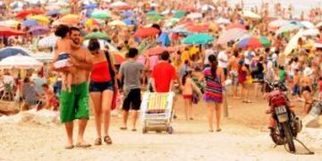 DYN17, MAR DEL PLATA 15/01/2017, RECAMBIO TURISTICO.FOTO:DYN/JUANA RODRIGUEZ.