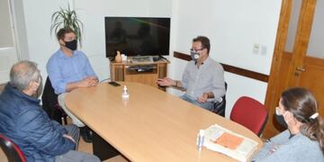 El Aeroclub se puso a disposición para colaborar en lo necesario en este tiempo de pandemia