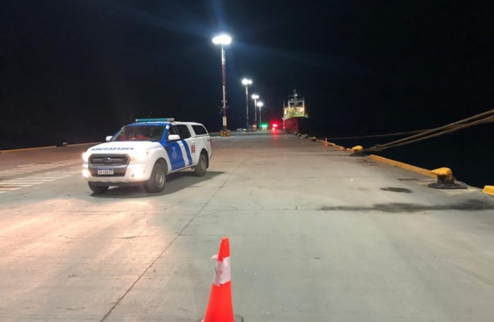 Se realizaron Hisopados a tripulantes de un Buque en el Puerto de Ushuaia