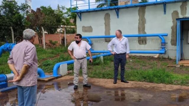 De cara al verano, funcionarios provinciales recorrieron las cooperativas de agua de Wanda y Libertad
