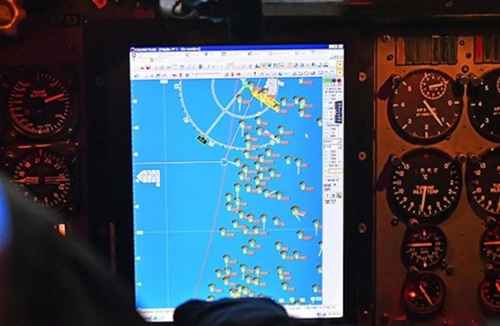 Se detectaron 350 buques a la altura de Comodoro, pescando en la ilegalidad