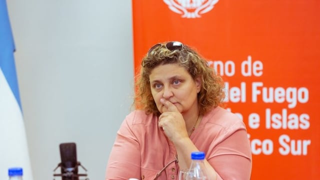 Ministra de Producción y Ambiente de la Provincia de Tierra del Fuego, Sonia Castiglione.