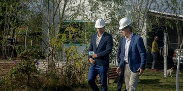 Enrique Cresto - ENHOSA - visitó Gualeguaychú donde se inició con el programa ARGENTINA HACE\nCrédito: MDG