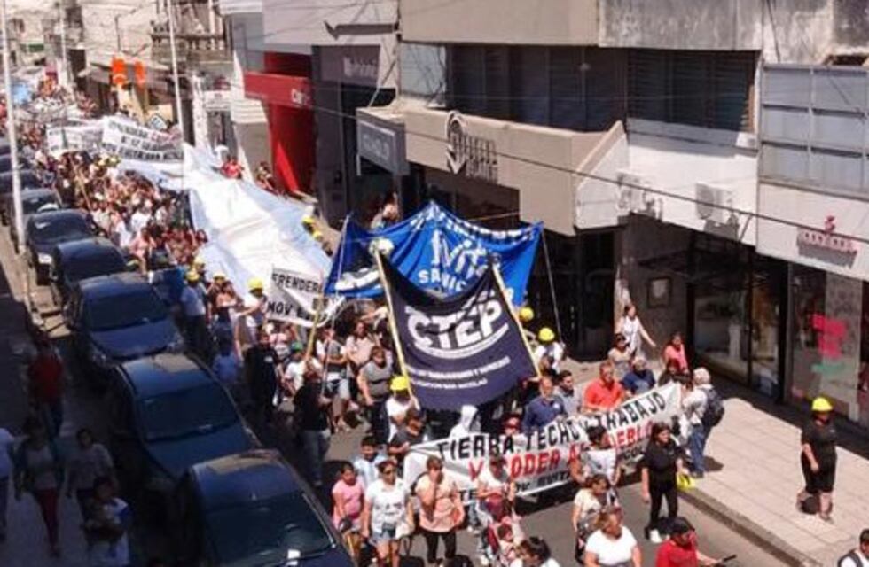 Desde la CTEP arremetieron contra el gobierno y hablaron de "un plan de represión"