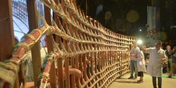 Tandil lo hizo de nuevo: rompió el récord del salame más largo del mundo