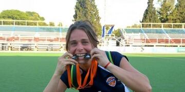Victoria Sauze, jugadora de hockey tucumana (Foto: El Tucumano)