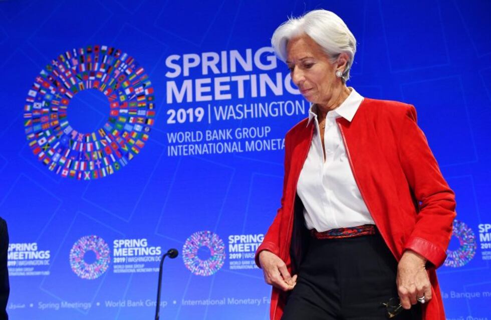 Christine Lagarde se aleja del FMI y para asumir al frente del Banco Central Europeo