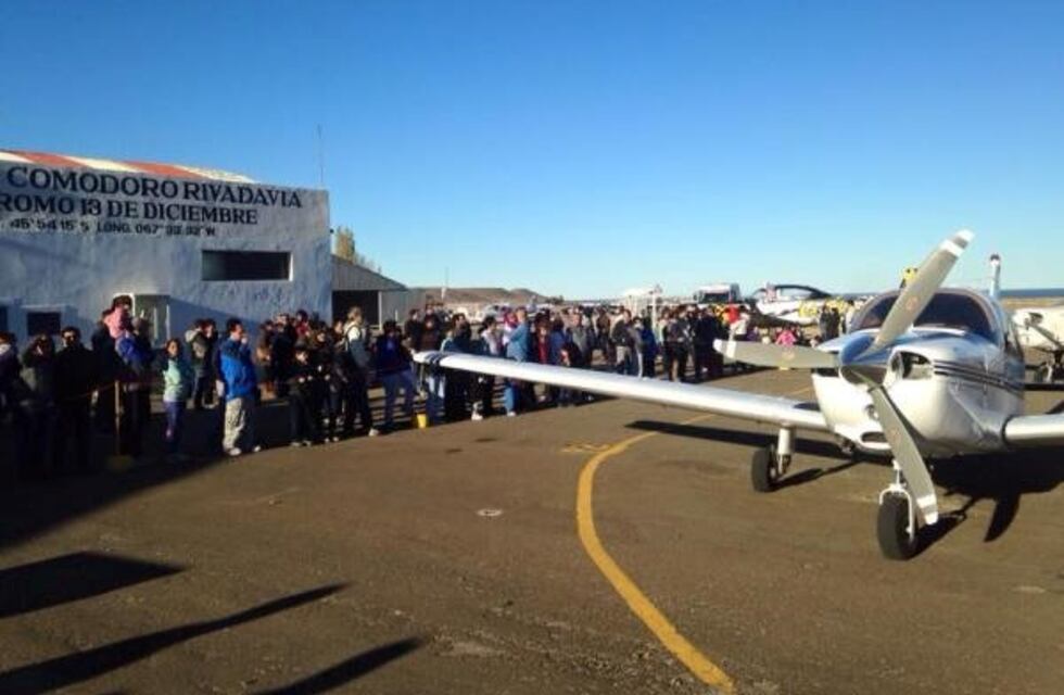 El Aeroclub celebró el Día del Niño con vuelos de bautismo