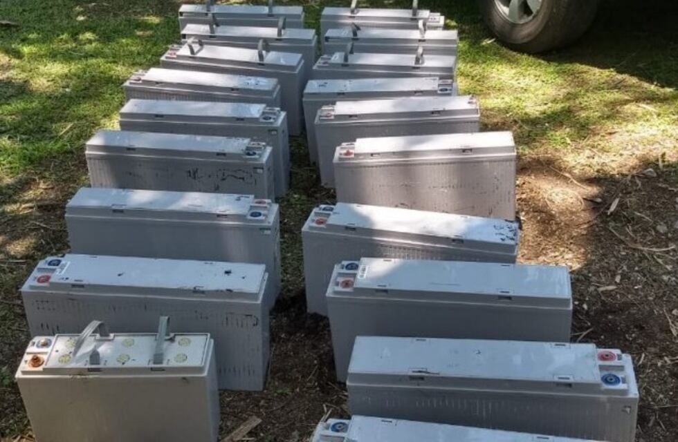 Hicieron allanamientos por robos a empresas de telefonía celular