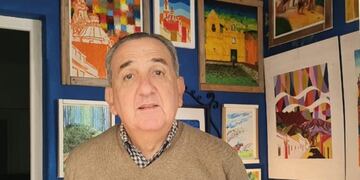 Artista salteño pinta durante la cuarentena (Que Pasa Salta)