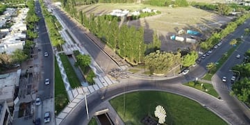 Paseo avenida Rawson