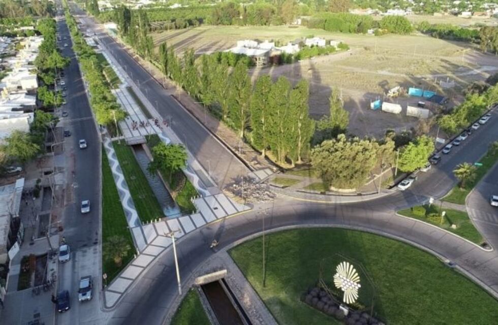 La remodelación de avenida Rawson en el tramo final