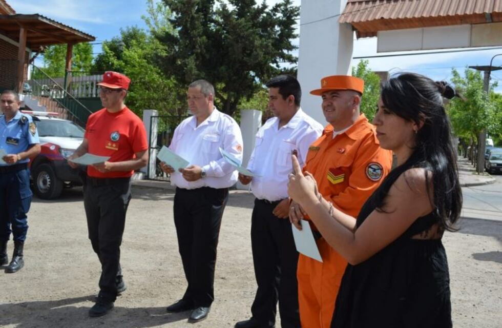 Los bomberos de Mina Clavero cumplieron años