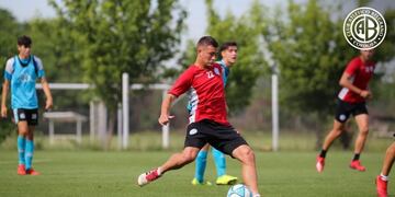 Belgrano concentra a la espera de Alvarado\u002E