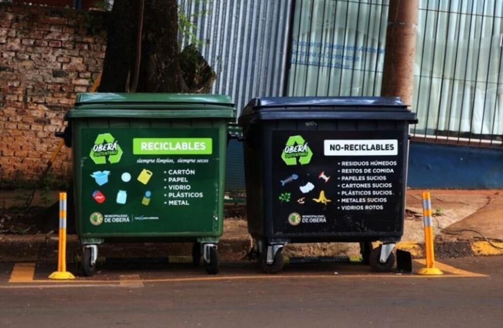 Conciencia ambiental en Oberá: habilitaron contenedores de pilas y aceite domiciliario