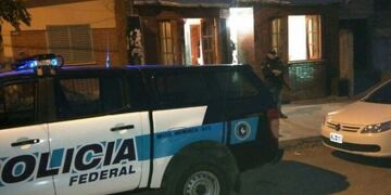 Allanamiento en La Estanzuela.