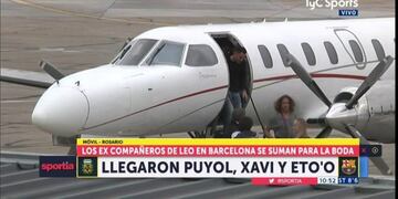 El avión arribó pasadas las 10\u002E30\u002E