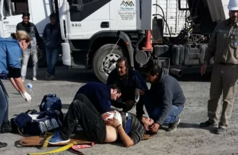 El camionero acuchillado en T6 se encuentra estable y el agresor será imputado