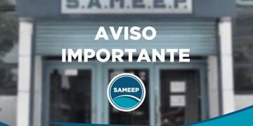 Durante el receso de verano, Sameep informa el horario de atención comercial\u002E (Web)\u002E