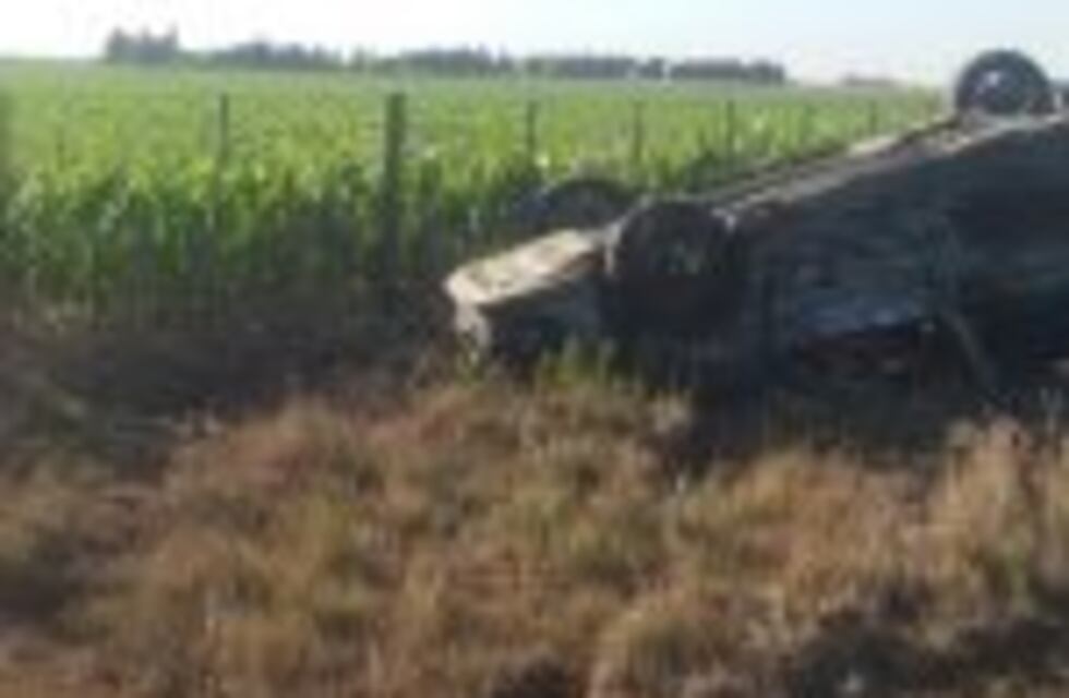 Choque en ruta 35, cerca de San Basilio, con heridos leves