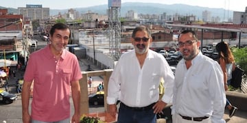 Recorren obras del ascensor urbano en Jujuy