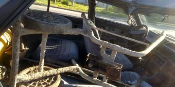 El siniestro se produjo esta mañana en la ruta 33\u002E (Levy)