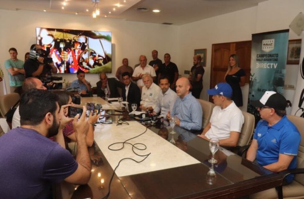 Carlos Paz: se realizó el lanzamiento oficial de la 10º fecha del Rally Argentino