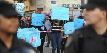 Marcha por la legalización del aborto en el Congreso. Federico López Claro.