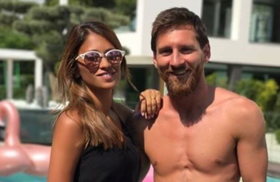 ¡Se le fue la mano! Messi subió una sugerente foto con su esposa Antonela