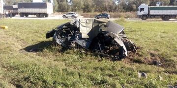 Choque fatal entre Río Cuarto y Holmberg