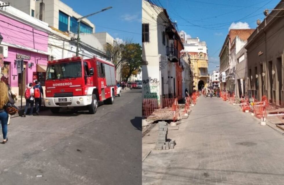 Evacuaron una cuadra del centro por una fuga de gas