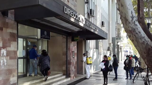 Dirección de Recaudación en la comuna de San Rafael.
