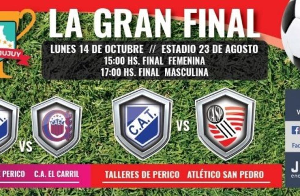 A pesar de la lluvia, juegan las finales de la Copa Jujuy