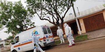 Protocolo por fallecimiento de persona positiva de coronavirus\u002E (Bomberos Marull)