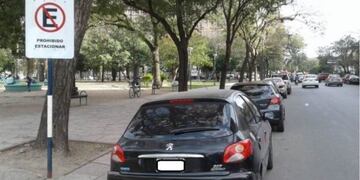 El municipio habilitó el estacionamiento en la Plaza 25 de Mayo