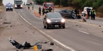 Accidente RN 34 deja dos víctimas fatales\u002E (Web)