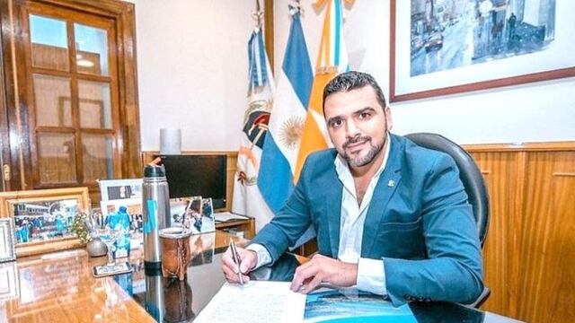 Intendente  de Ushuaia Walter Vuoto