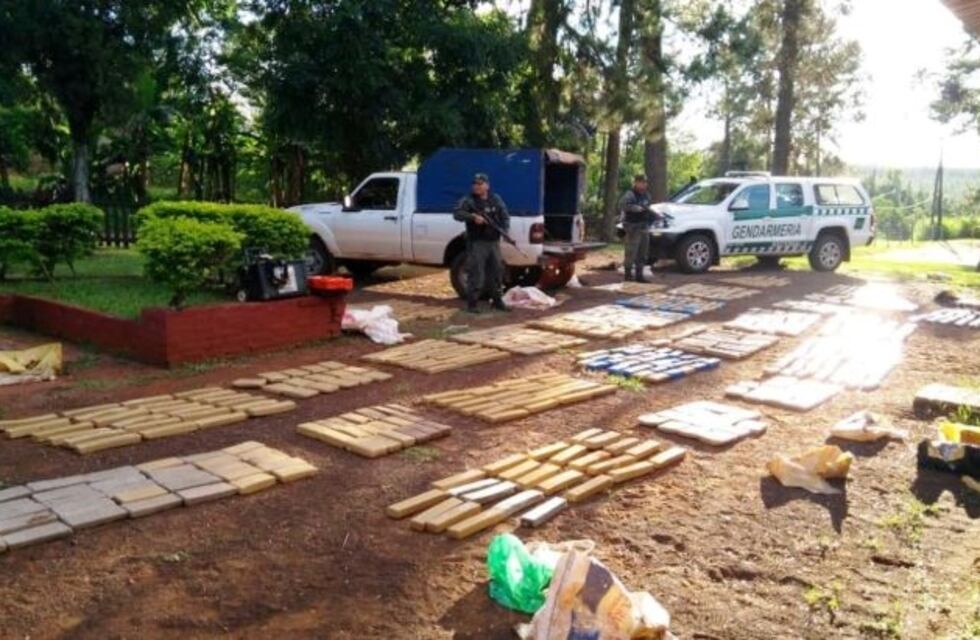 Puerto Esperanza: efectivos hallaron más de 800 kilos de marihuana