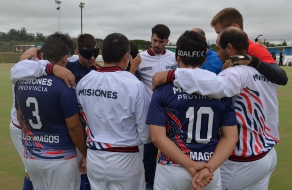 Los Magos juegan dos partidos en Santa Fe del fútbol para ciegos