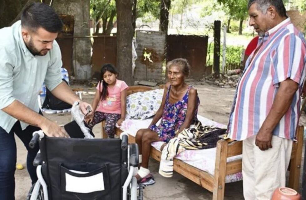 Apoyo para personas con discapacidad en el interior del Chaco