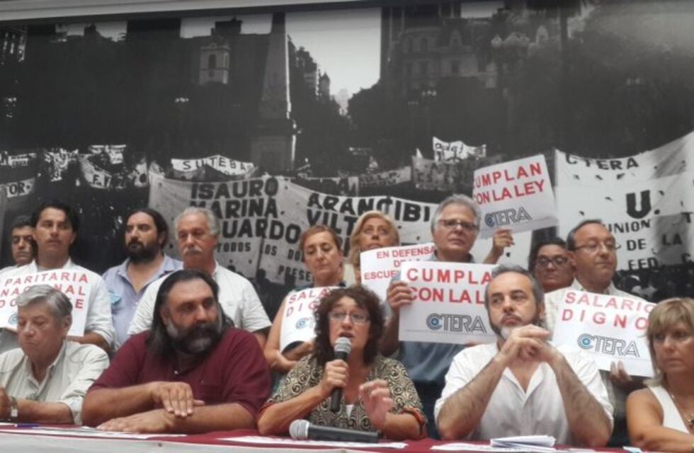 CTERA anunció un paro nacional para el 6 y 7 de marzo