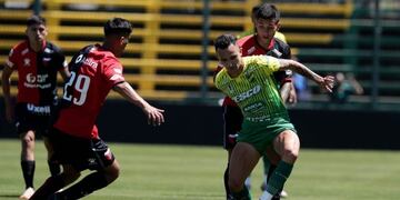 El cotejo se disputó al mediodía en Florencio Varela\u002E (@clubdefensayjus)