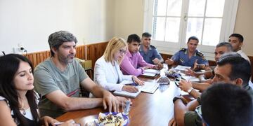Se concretó una reunión del Comando Unificado por el operativo de seguridad de Navidad (Prensa Municipalidad de Rafaela)