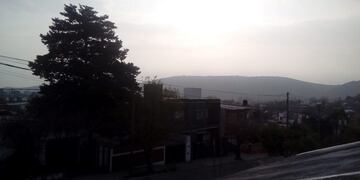 Día nuboso en La Calera