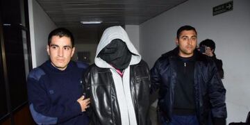 Fernández, en junio, cuando lo llevaron a Tribunales para notificarle el procesamiento\u002E Foto: El Diario de la República\u002E