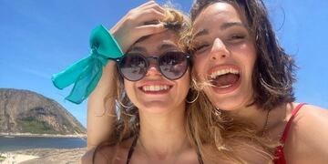 Magalí Tajes y Flor Jazmín (Instagram)