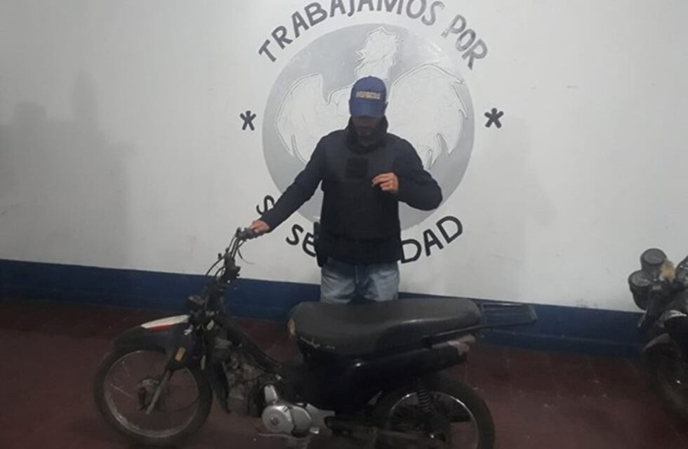 Alderetes: capturan a un joven de 23 años con un frondoso prontuario